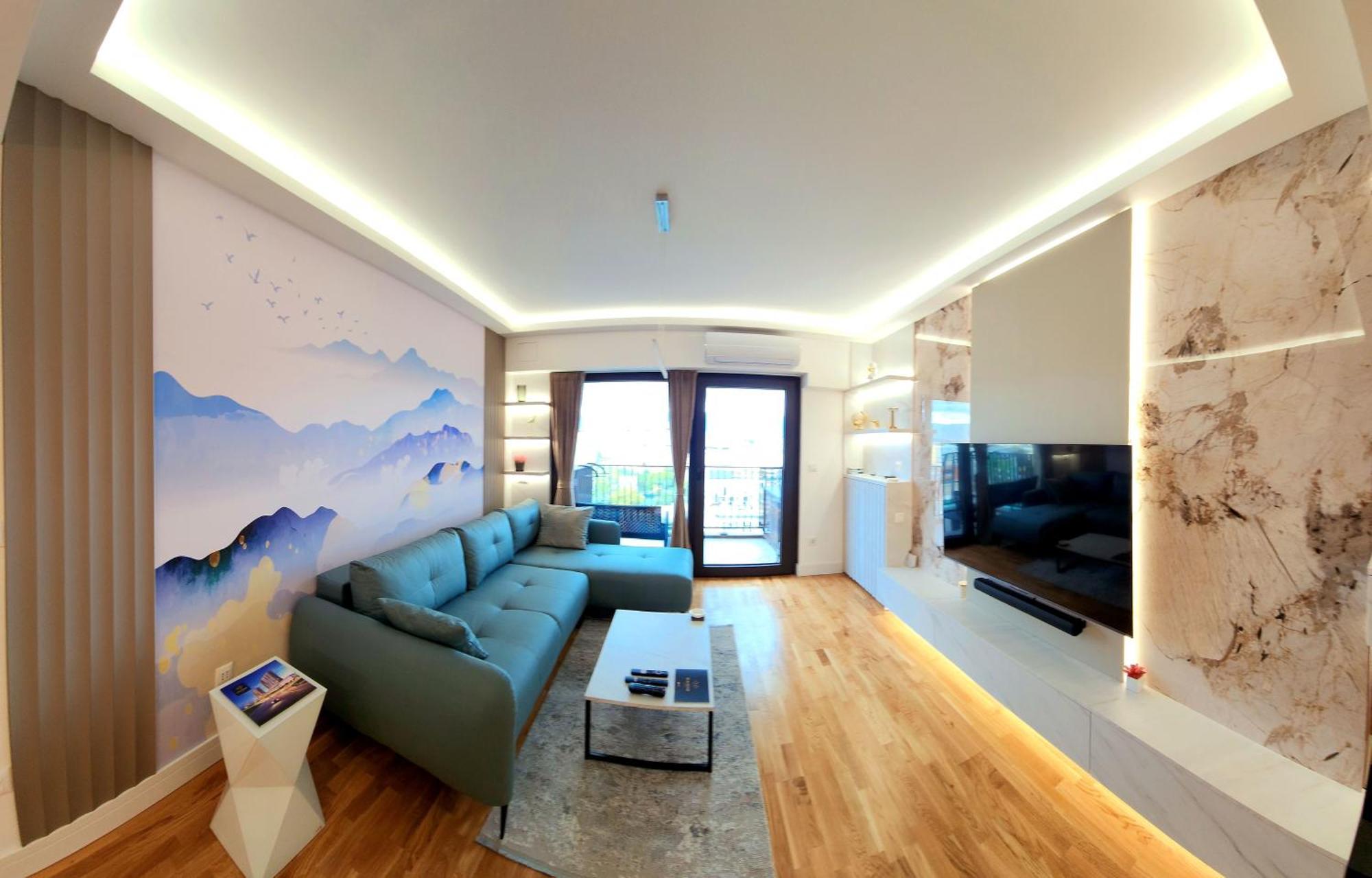 Diamond Residences 10Th Fl. Lux Apt. W/ City View Skopje Exterior foto