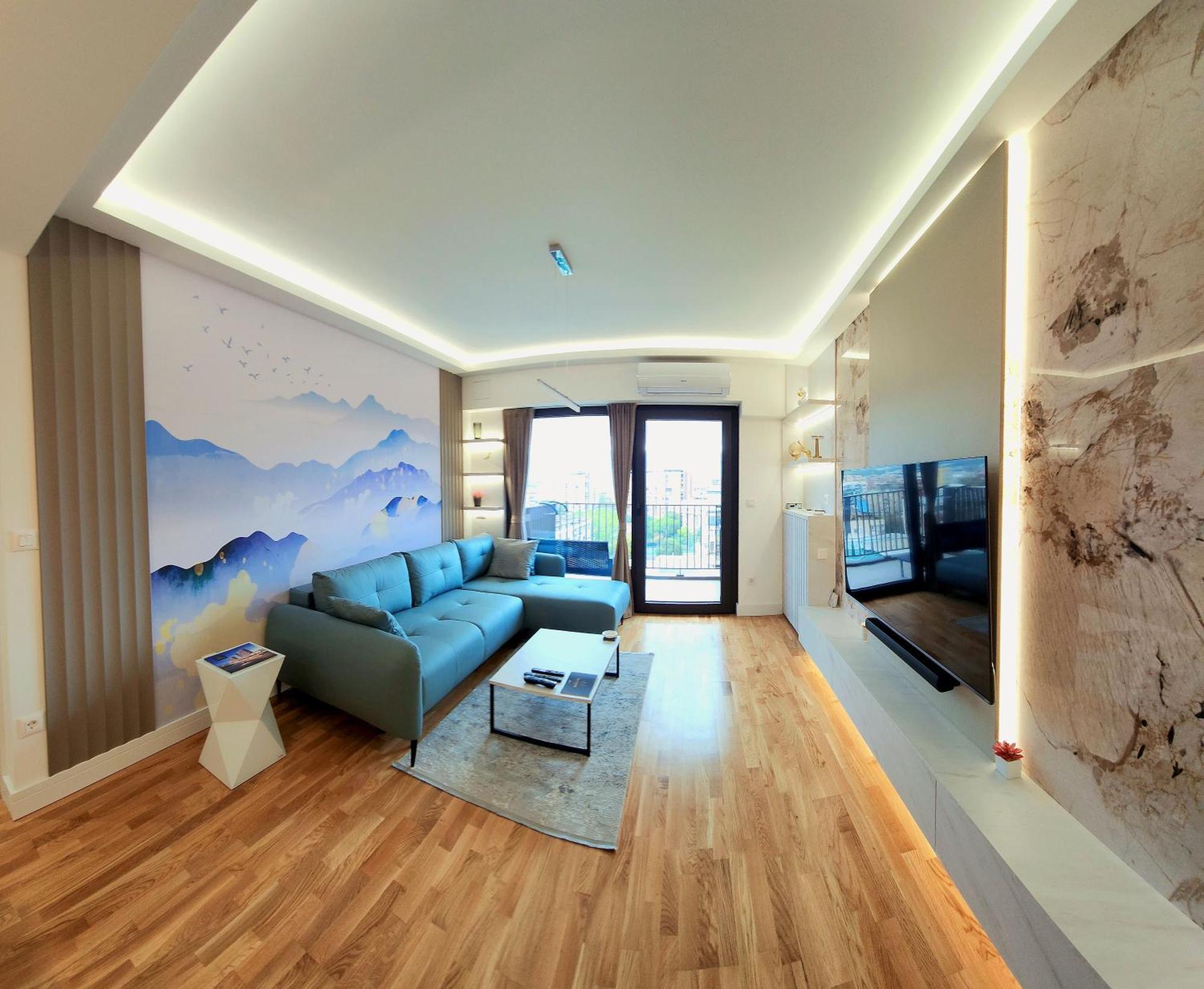 Diamond Residences 10Th Fl. Lux Apt. W/ City View Skopje Exterior foto