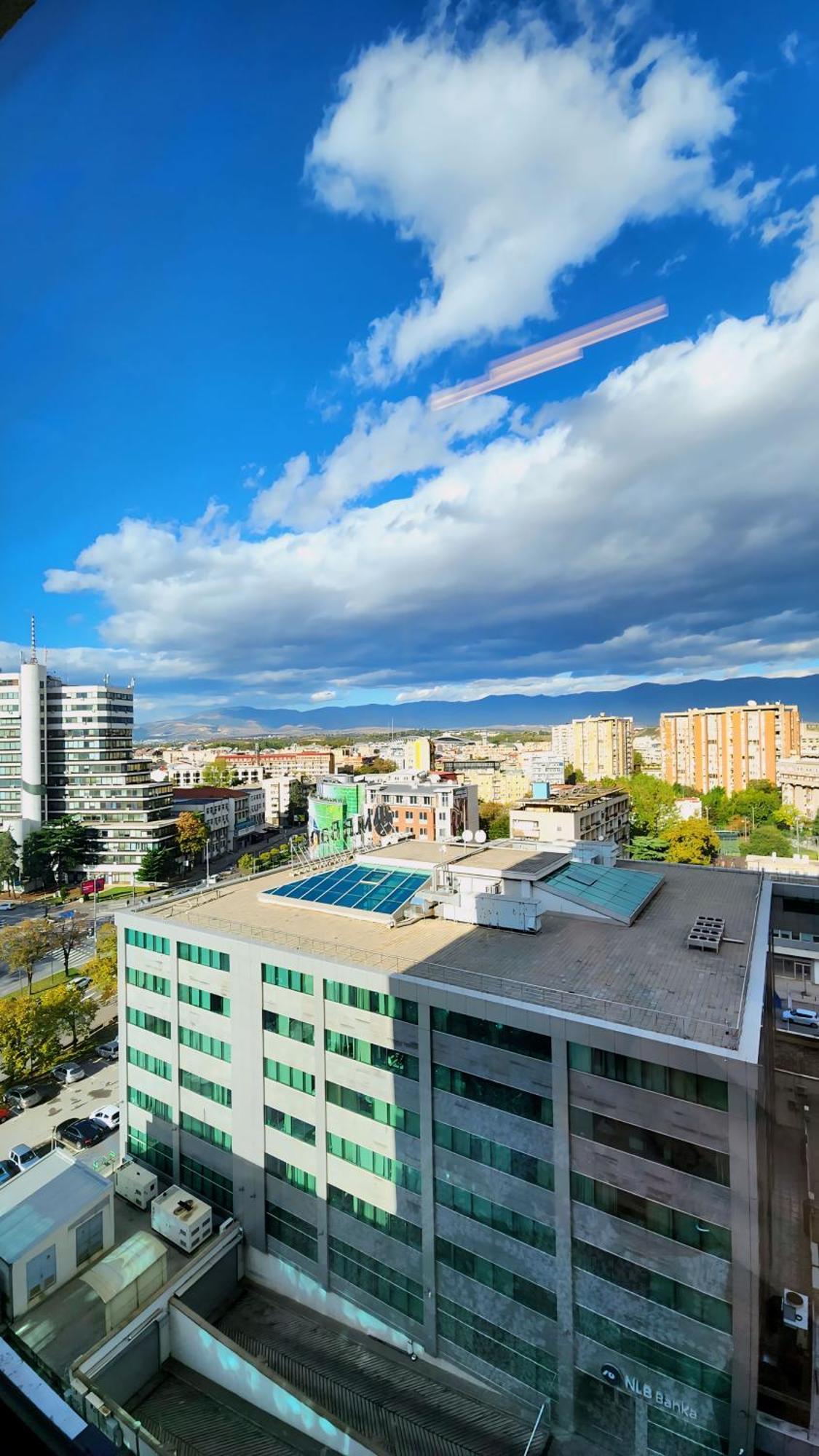 Diamond Residences 10Th Fl. Lux Apt. W/ City View Skopje Exterior foto