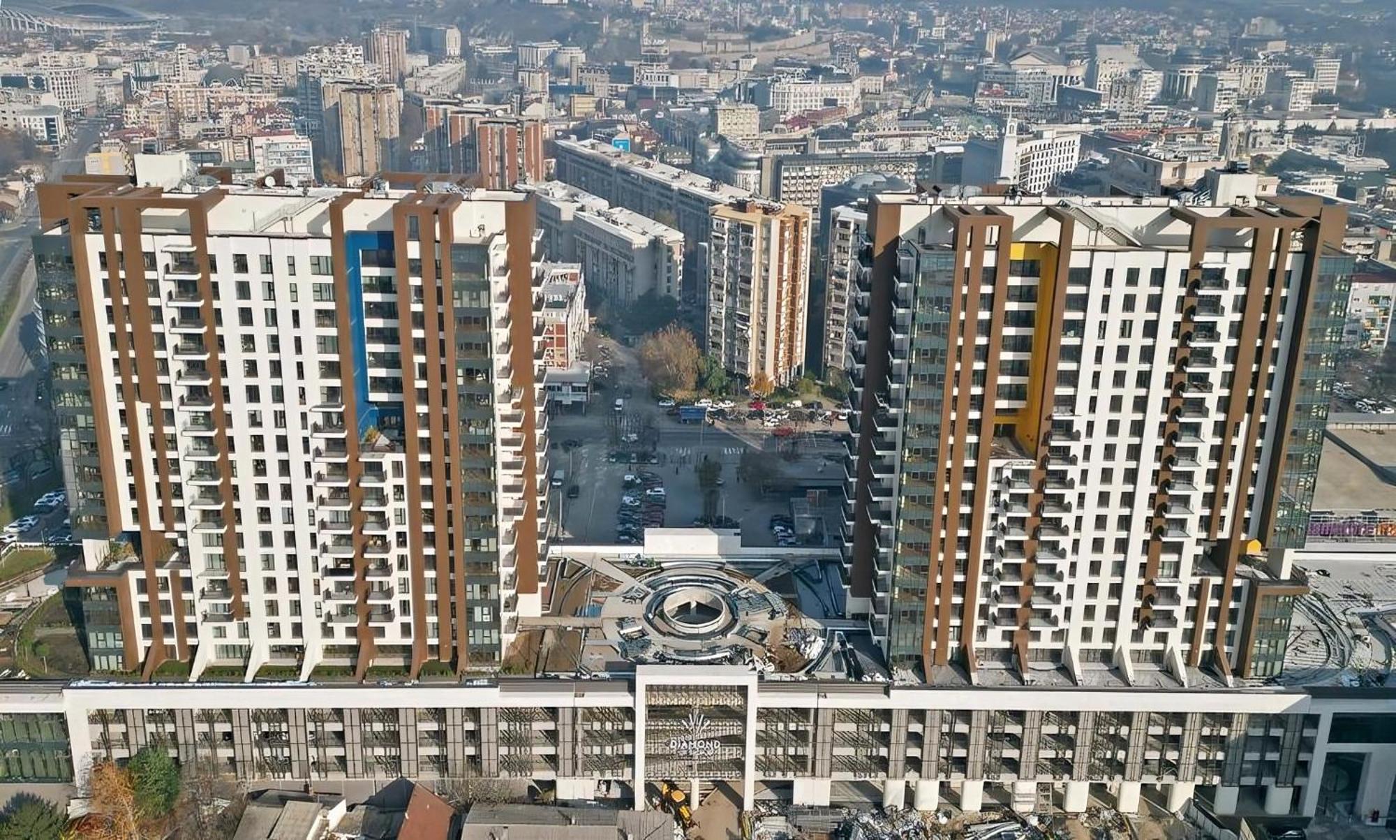 Diamond Residences 10Th Fl. Lux Apt. W/ City View Skopje Exterior foto