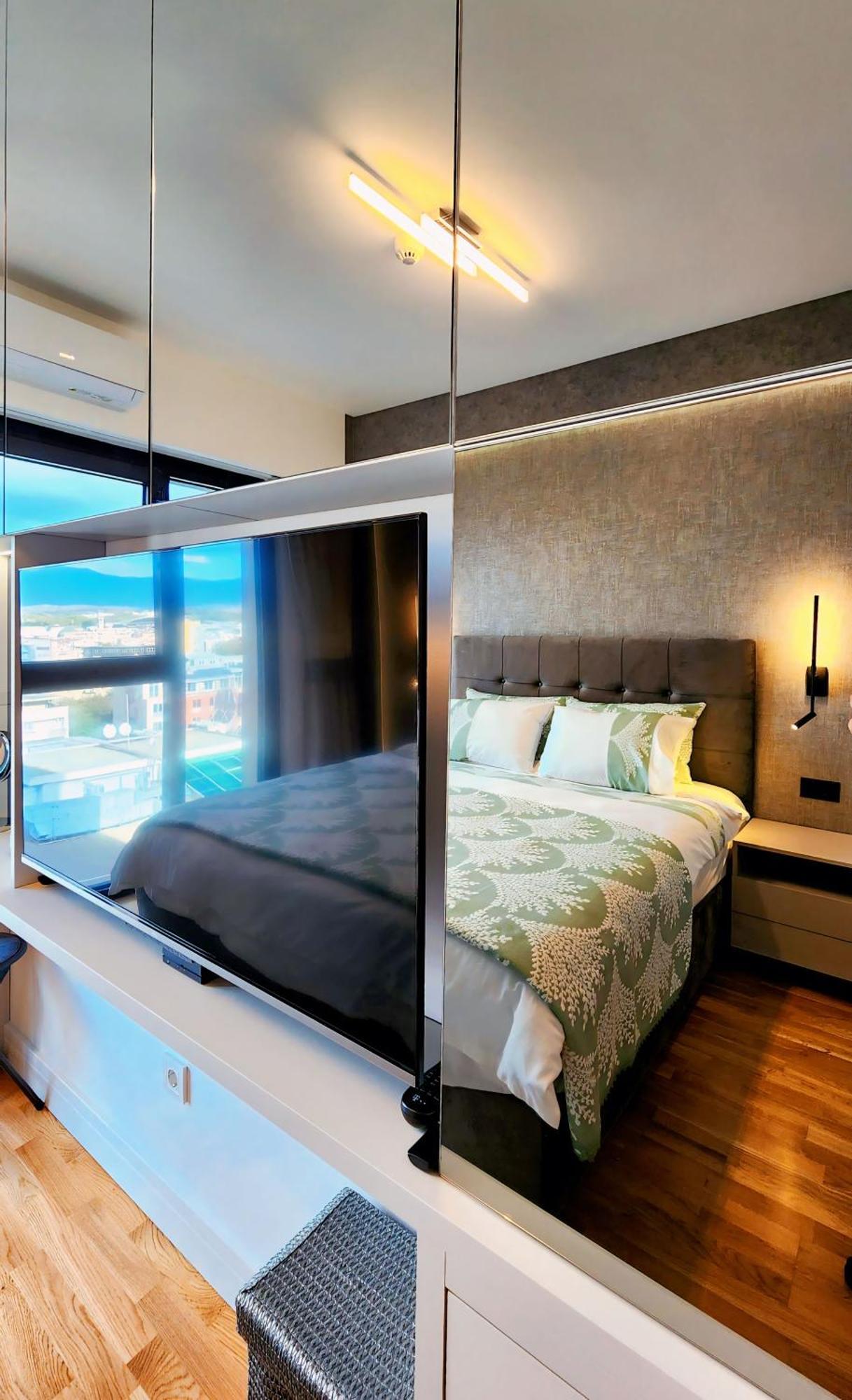 Diamond Residences 10Th Fl. Lux Apt. W/ City View Skopje Exterior foto