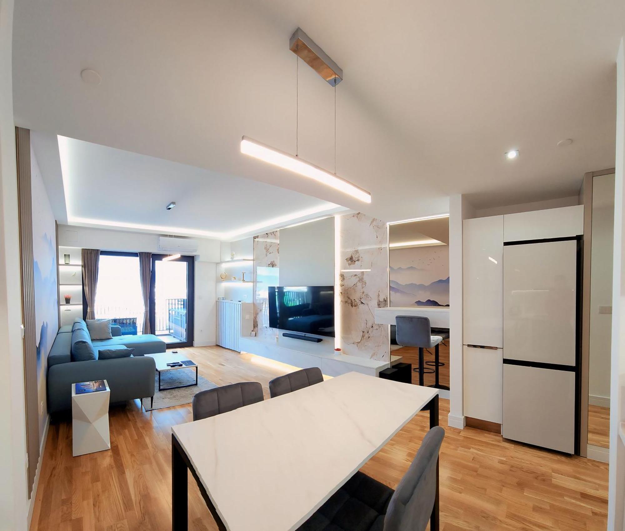 Diamond Residences 10Th Fl. Lux Apt. W/ City View Skopje Exterior foto