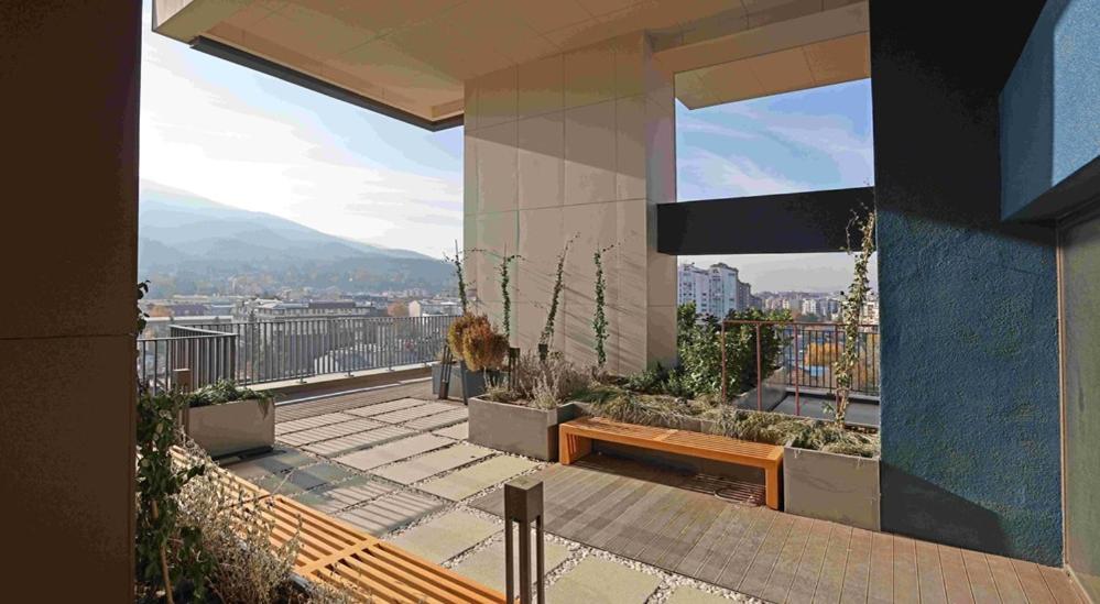 Diamond Residences 10Th Fl. Lux Apt. W/ City View Skopje Exterior foto